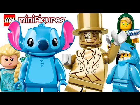 Видео: Лего Minifigures  - История, Отменённые фигурки, скандал