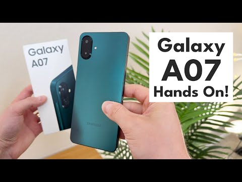 Видео: Samsung Galaxy A07 — первые впечатления и обзор!