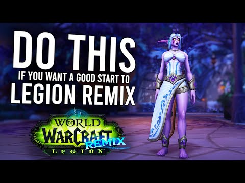Видео: ЛУЧШИЙ способ начать в Legion Remix! БЫСТРО прокачайте силу и уровень | World Of Warcraft