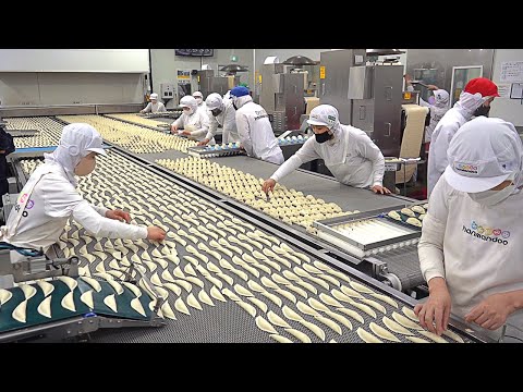 Видео: потрясающий масштаб! коллекция массового производства пищевой фабрики #6 - пищевая фабрика в корее