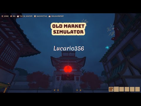 Видео: Развиваем магазин в игре "Old Market Simulator" В азии. Серия №23 (Lucario356)
