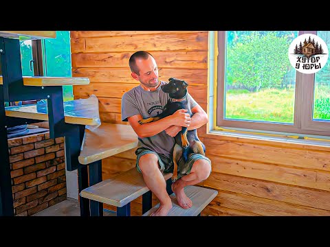 Видео: Петух в бегах. На хуторе в лесу индюки устроили охоту.. на петуха. Собираем лестницу на второй этаж.