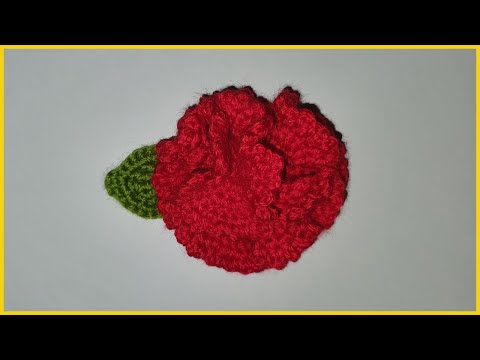 Видео: Цветок Гвоздика крючком. Вязание крючком / Flower Crochet