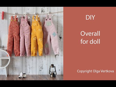 Видео: Overall for Blythe. Updated version. Комбинезон для Блайз. Обновленная версия