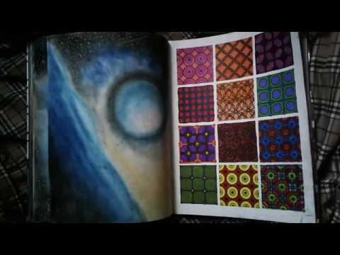 Видео: ЗАКОНЧЕННАЯ РАСКРАСКА. Finished coloring-book + my drawings cosmic space