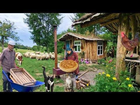 Видео: Секрет бабушки: Идеальный Пирог с Мясом. Жизнь в деревне 🌱