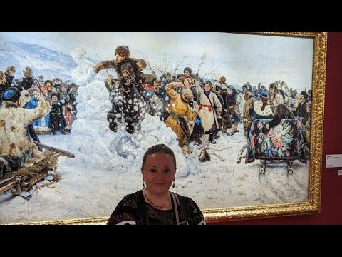 Видео: Что меня потрясло?! Выставка картин В.Сурикова в Новосибирске.