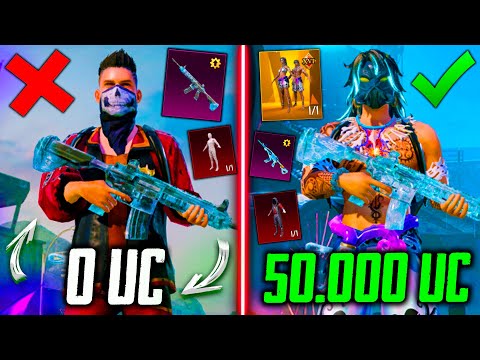 Видео: 😍 УДАЧНАЯ ПРОКАЧКА АККАУНТА на 50000 UC В PUBG MOBILE! ВЫБИЛ МИФИКИ, МУМИЮ, ЗОЛОТО В ПУБГ МОБАЙЛ