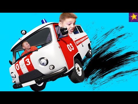 Видео: Скорая Помощь УАЗ Едет с ПЕРЕВОРОТОМ!!! Как ИГОРЬ Ездил на разных МАШИНАХ?