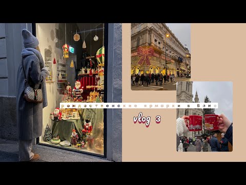 Видео: Vlog 3: рождественские ярмарки в Вене