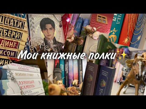 Видео: МОИ КНИЖНЫЕ ПОЛКИ💜 | Тур по всем книжным (и не только) полочкам✨