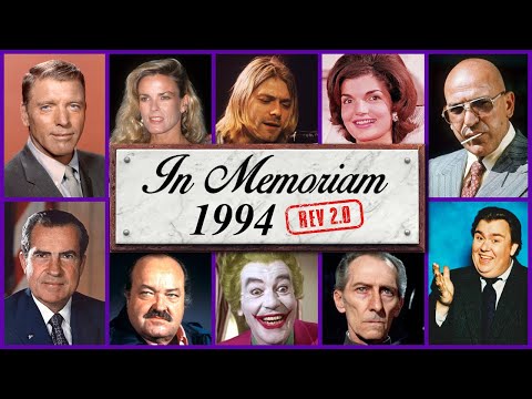 Видео: В память о 1994: Знаменитые лица, которых мы потеряли в 1994 году (версия 2)