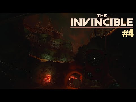 Видео: СТРАННЫЕ ВИДЕНИЯ В ПЕЩЕРАХ. НАПАДЕНИЕ ГИГАНТСКОЙ УСТАНОВКИ! THE INVINCIBLE.#4