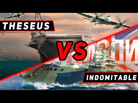 Видео: АВИАНОСЕЦ THESEUS VS INDOMITABLE! VKPLAY TWITCH TROVO YOUTUBE МИР КОРАБЛЕЙ | WORLD OF WARSHIPS!