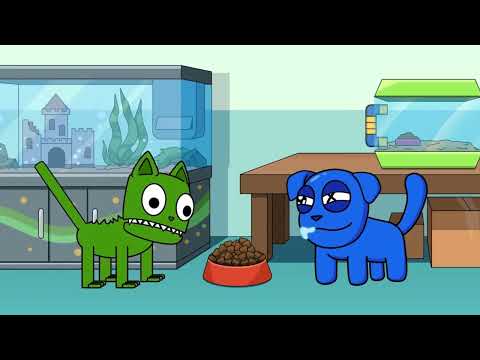 Видео: животные радужные друзья (смешная озвучка)