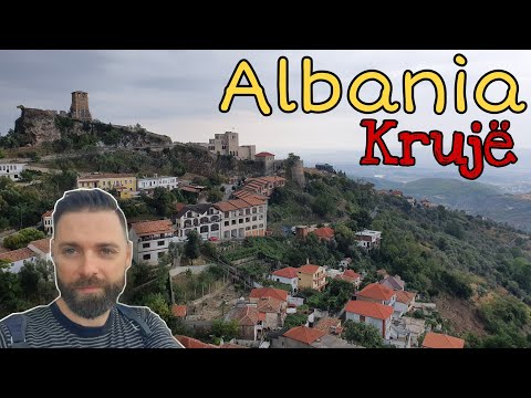 Видео: Круя (Албания) – Что посмотреть: Старый рынок, Замок Скандербега и другие достопримечательности