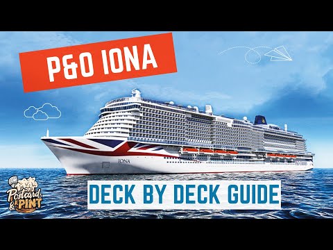Видео: Круизный лайнер P&O Iona — экскурсия по палубам