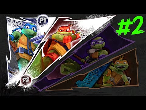 Видео: Teenage Mutant Ninja Turtles: Mutants Unleashed — локальный кооператив для двух игроков на PS5. Г...