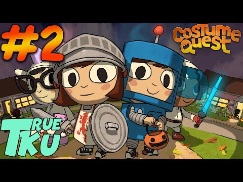 Видео: Costume Quest Прохождение #2 Всех с Хэллоуином! Ходим за Конфетами!