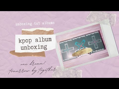 Видео: k-pop album unboxing | txt: the chaos chapter: FREEZE unboxing! распаковка альбомов txt 💫