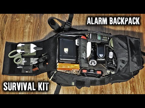 Видео: Мой набор выживания 2021/@Corcoran ALSurvival kit/Аlarm Backpack/Survival Backpack