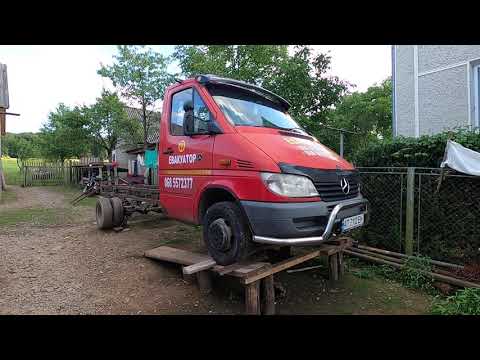 Видео: Мерседес спринтер ЕВАКУАТОР НОВА РАМА!!! 🚍