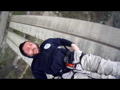 Видео: Бънджи скок Витиня- 120м.