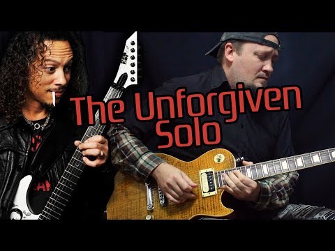 Видео: Играем и кайфуем от Соло The Unforgiven - Metallica! Разбор с табами!