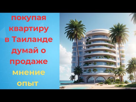 Видео: Покупая квартиру в Таиланде, думай о продаже. Мнение и опыт.