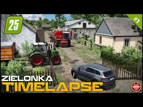 Видео: 🚜 Начинаем с 0 долларов на семейной ферме в долгах ⭐ FS25 Zielonka Roleplay Timelapse