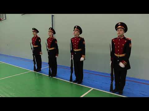 Видео: Учебное занятие по специальной строевой подготовке                 Часть 2