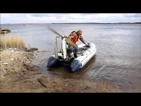 Видео: Воздушный винт  Испытания на воде