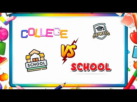 Видео: ШКОЛА VS КОЛЛЕДЖ – вот что случилось за 10 дней!