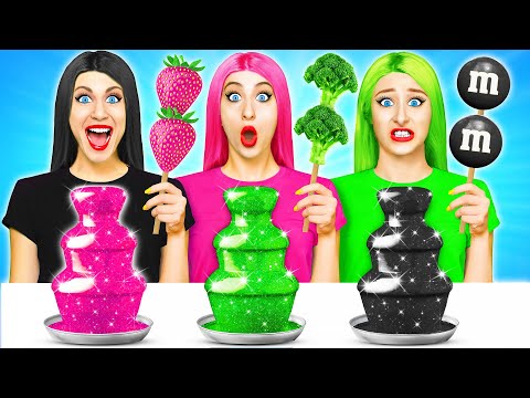 Видео: 24 Часа Едим Еду Одного Цвета Челлендж #10 от Multi DO Challenge