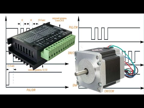 Видео: Управление шаговыми двигателями часть 2