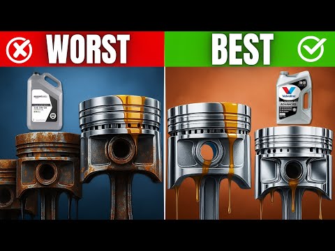 Видео: 10 лучших синтетических масел (и 3 худших, которые РАЗРУШАЮТ ваш двигатель)