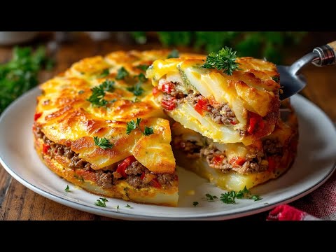 Видео: Лучший картофельный ужин, который вы можете приготовить дома! Простой и вкусный рецепт!