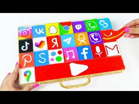 Видео: ОЧЕНЬ МНОГО СЛАЙМОВ как ПРИЛОЖЕНИЯ IPHONE 11 Pro | ПРИДУМАЛА НОВЫЙ SLIME BOX как из МАГАЗИНА