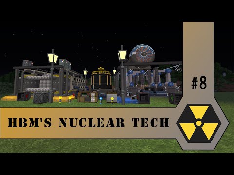 Видео: ☢ Обзор мода Hbm's Nuclear Tech | Часть 8 | Машины и полезные устройства | Minecraft 1.7.10
