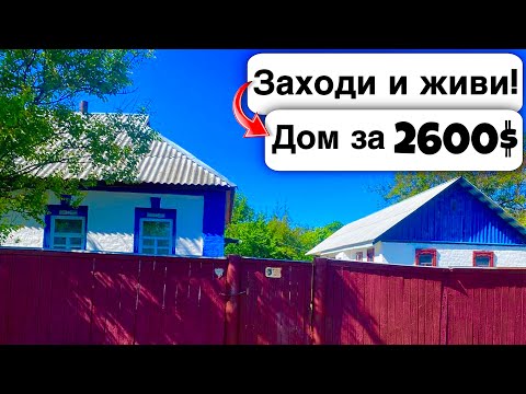 Видео: 🇺🇦 Заходи и живи! Дом в селе за 2600$ Продажа недвижимости за копейки. Всё есть! Уютное тихое село