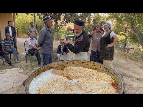 Видео: Узбекистан! Как проходит СВАДЬБА В ГОРАХ? С трудом добрались ДО НЕВЕСТЫ! ПЛОВ на 500 гостей!