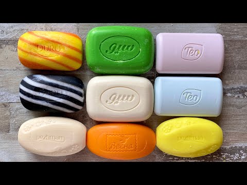 Видео: ASMR Soap cutting | Soap Carving|Резка мыла  | ASMR