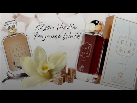 Видео: Обзор аромата Elysia Vanilla Fragrance World