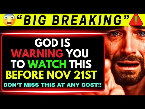Видео: БОГ ГОВОРИТ: «Я ПРЕДУПРЕЖДАЮ ВАС ПОСМОТРЕТЬ ЭТО ДО 21-ГО ЧИСЛА» 👆 Послание Бога сегодня~ Послание...