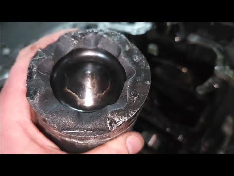 Видео: ПРОГАР ПОРШНЯ В Туареге 3,0 дизель.Порш каен замена цепей