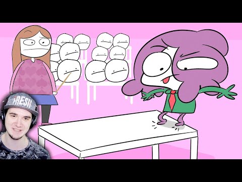 Видео: МИРБИ ► ПАРКУР В ШКОЛЕ | Реакция