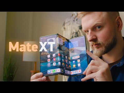 Видео: Обзор «трикладушки» Huawei Mate XT