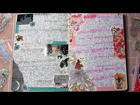 Видео: Обзор личного дневника💖 обзор 2х личных дневников🩷☆*:.｡. o(≧▽≦)o .｡.:*☆