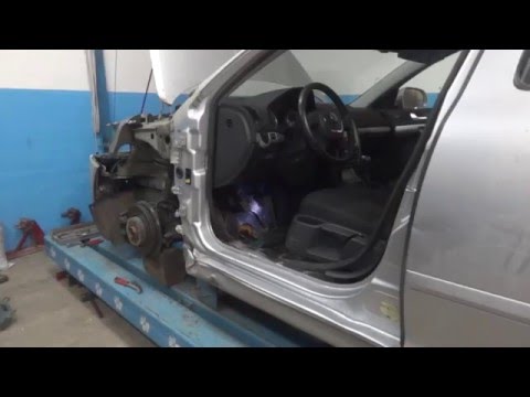 Видео: Octavia. повреждения. регулировка дверей.