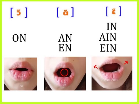 Видео: Да четем френски - урок 9 : звукове "an/en", "in/ain/ein/un" et "ien"